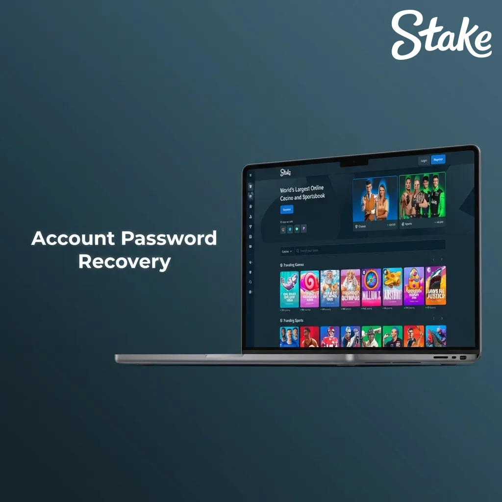 Password recovery process showing steps from login page to email verification and password reset